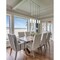 Z-Lite Alton Linear Chandelier, 5-Light, 4.75 In.W x 42 In.L x 14.25 In.H, Brushed Nickel/Clear+Frosted 824P-5L-BN - alternate 2